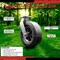 Service Caster BBQ Smoker Grill Flat-Free All Terrain 10'' Caster Wheel Set, 4PK SMOK-SCC-100S1030-SNB-2-SLB-2 - alternate 4